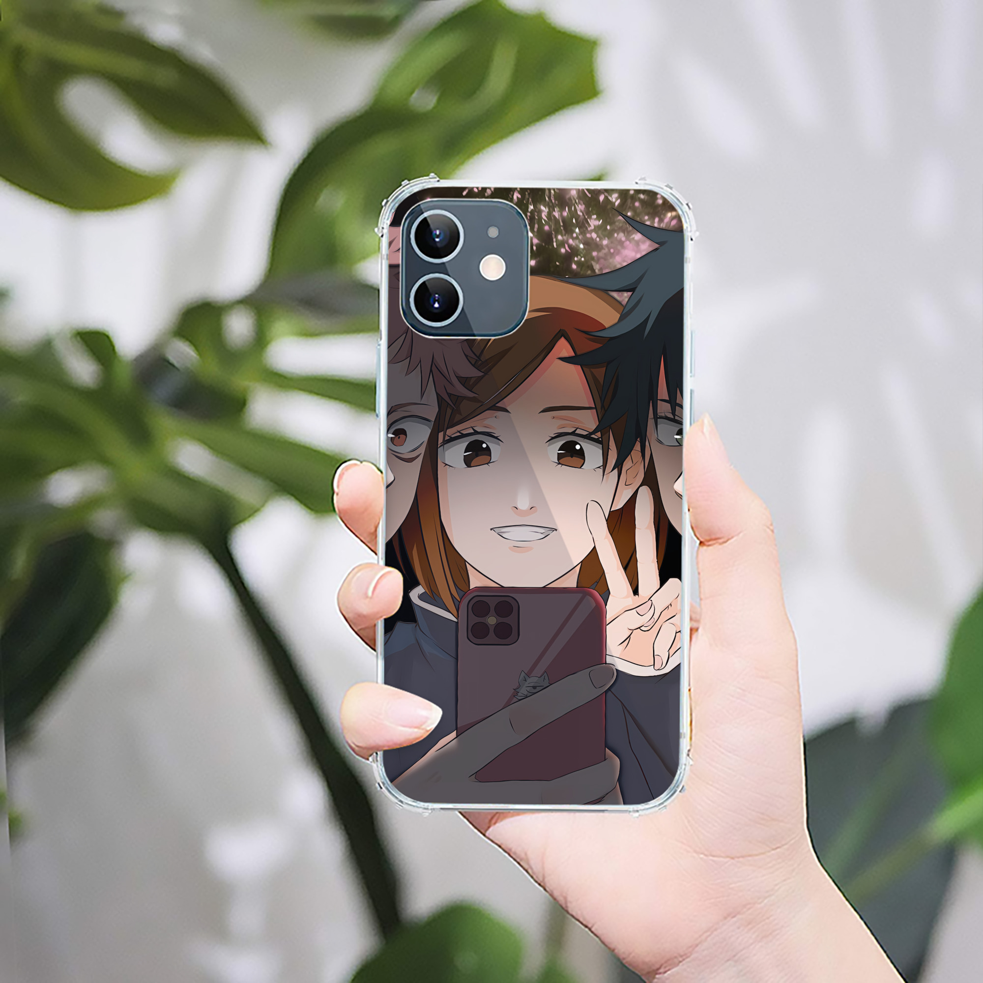 （画像用） SPY×FAMILY间谍家家酒 【iPhone 12シリーズ対応】透明スマホケース（クリアソフトケース）